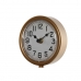 Horloge de table Home ESPRIT Vert Orange Métal polypropylène Vintage 14 x 7,3 x 35 cm (2 Unités)