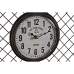 Ceas de Perete Home ESPRIT Gri închis polipropilenă Fier 93 x 5 x 42 cm