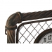 Nástenné hodiny Home ESPRIT Tmavo-sivá Polypropylén Železo 93 x 5 x 42 cm