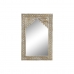 Stensko ogledalo Home ESPRIT Rjava Les 61 x 4 x 92 cm