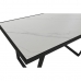 Pusdienu galds Home ESPRIT Balts Melns Metāls 150 x 80 x 75 cm