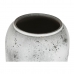 Vase Home ESPRIT Weiß Schwarz aus Keramik 36 x 36 x 120 cm