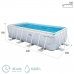 Bazén Odnímatelný Intex Prism Frame Obdélníkový 400 x 200 x 100 cm