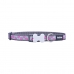 Dog collar Red Dingo STYLE HOT PINK ON COOL GREY 15 mm x 24-36 cm Grey
