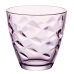 Sada pohárov Bormioli Rocco Flora 6 kusov Ružová Sklo 260 ml