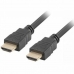 Cable HDMI Lanberg CA-HDMI-11CC-0050-BK Negro 4K Ultra HD Macho/Macho 5 m