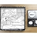 Krabice s aktivitami na malování Sycomore manga garcony
