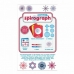 Комплект за Рисуване Spirograph Silverlit travel Многоцветен 10 Части