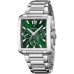 Pánske hodinky Festina F20635/3 zelená Striebristý