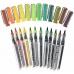 Set of Felt Tip Pens Karin Brushmarker Pro - Sun and Tree Colours 12 Pieces