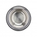 Futternapf für Hunde Silberfarben Grau Gummi Metall 26 x 7 x 26 cm (12 Stück)