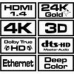 HDMI kabel Savio CL-01 1,5 m
