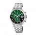 Мъжки часовник Festina F20374/7 Зелен Сребрист