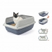 Caixa de Areia para Gatos Georplast Sonic Plástico 56 x 40 x 24 cm (12 Unidades)