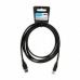 USB A zu USB-B-Kabel Ibox IKU2D Schwarz 3 m