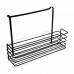 Organizer til køkkenskab Confortime Sort 34 x 9,5 x 22 cm (12 enheder)