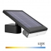Aplique de Pared EDM LED Solar Negro 6 W 720 Lm (6500 K)
