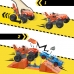 Építőipari készlet Hot Wheels Mega Construx - Smash & Crash Shark Race 245 Darabok