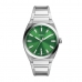Relógio masculino Fossil FS5983 Verde Prateado