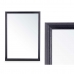 Nástěnné zrcadlo Dřevo Černý 50 x 70 x 50 cm