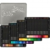 Farbičky Faber-Castell Black Edition kovové púzdro 100 Kusy Viacfarebná