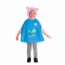 Kostume til børn Peppa Pig George Cape