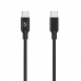 Kábel USB C Baseus Cafule Fekete Fekete/Szürke 1 m