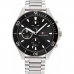 Horloge Heren Tommy Hilfiger 1674788 Zwart Zilverkleurig
