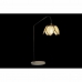 Lámpara de mesa DKD Home Decor Negro Gris Metal Marrón Ratán 250 V 60 W (25 x 50 x 81 cm)
