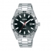 Pánské hodinky Lorus RH965PX9 Černý Stříbřitý