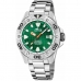 Pánské hodinky Lotus 18929/C Zelená Stříbřitý
