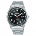 Horloge Heren Lorus RH923QX9 Zwart Zilverkleurig