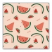 Hygiënisch en herbruikbaar gezichtsmasker gemaakt van stof 10-12 Jaar Watermeloen