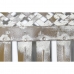 Pantalla de Lámpara Home ESPRIT Blanco Metal 60 x 60 x 55 cm