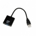 Adapter HDMI u VGA Ibox IAHV01 Crna
