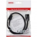 Cablu USB Unitek Y-C459GBK Tată/Mamă Negru 2 m