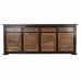 Σκευοθήκη DKD Home Decor Μαύρο Φυσικό ξύλο ακακίας