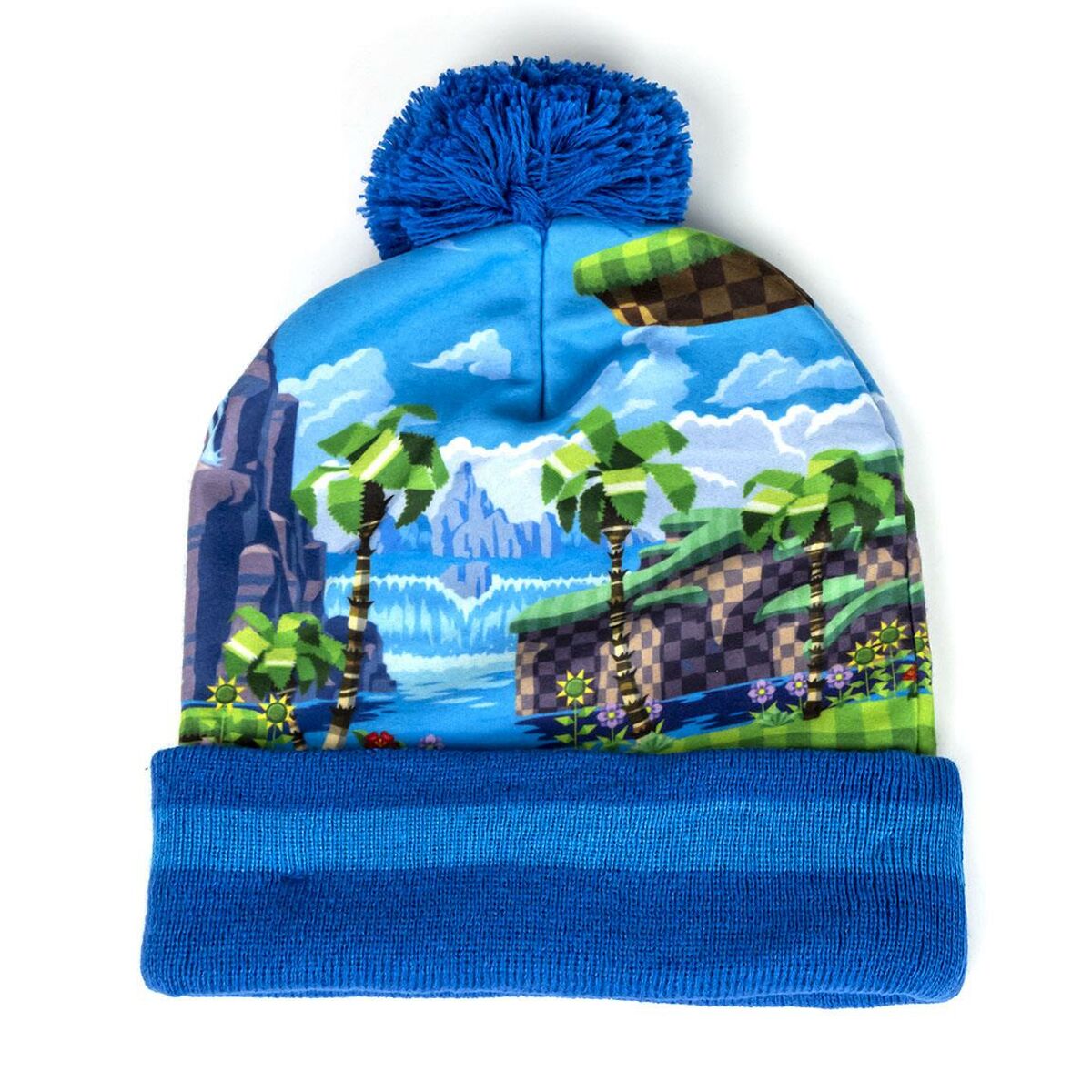Gorro e Luvas Sonic Azul