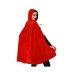 Cloak With hood 100 cm Red
