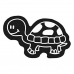 Klistermärke för bilar Family Sköldpadda