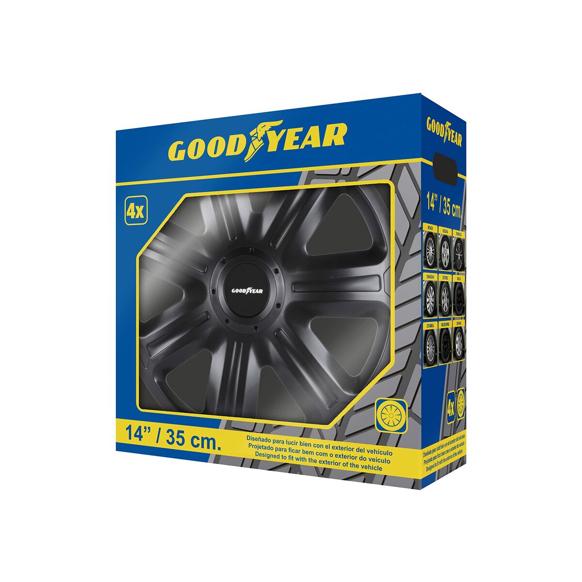 Pakabos Goodyear IMOLA Juoda 14"