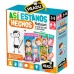 Vzdělávací hra HEADU Así Estamos Hechos Montessori (4 kusů)