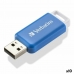 USB стик Verbatim V DataBar Син Черен 64 GB