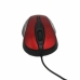 Mouse Titanum TM103R Schwarz Schwarz/Rot