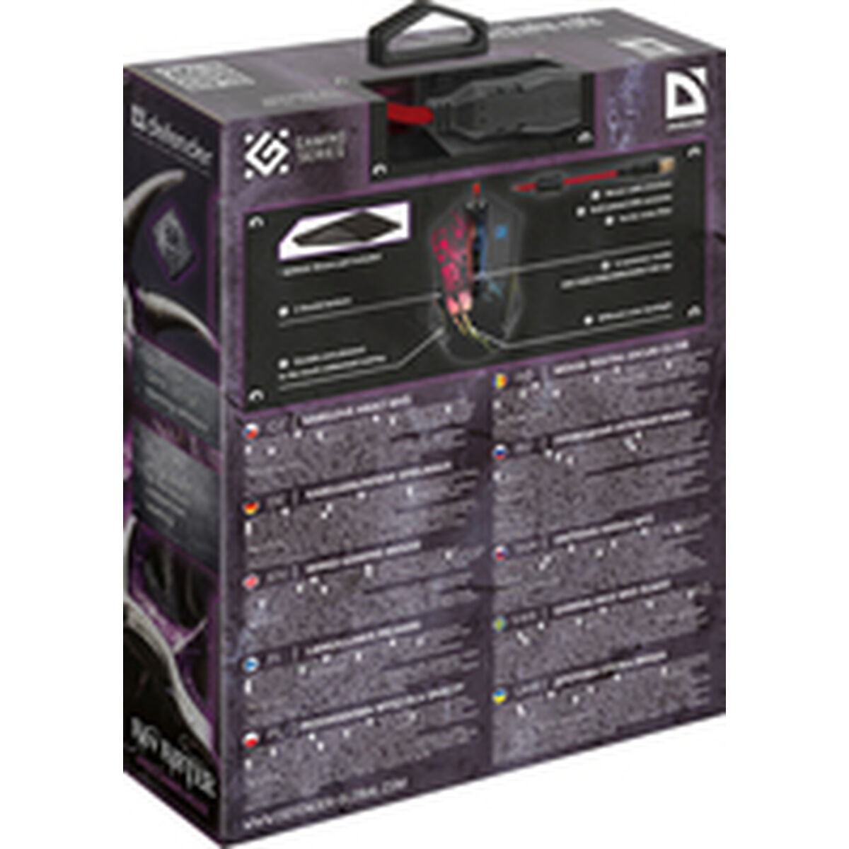 Mouse Defender GM-933 Nero