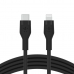 Kabel USB-C till Lightning Belkin CAA009BT1MBK Svart 1 m