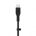 Cablu USB-C la Lightning Belkin CAA009BT1MBK Negru 1 m