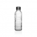 Botella Versa 500 ml Transparente Vidrio Aluminio 7 x 22,7 x 7 cm