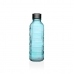 Botella Versa 500 ml Azul Vidrio Aluminio 7 x 22,7 x 7 cm
