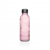 Botella Versa 500 ml Rosa Vidrio Aluminio 7 x 22,7 x 7 cm
